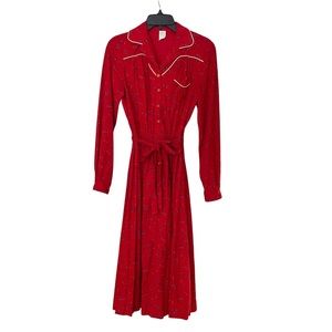 Vintage Corduroy Winter Dress Size Small-Medium